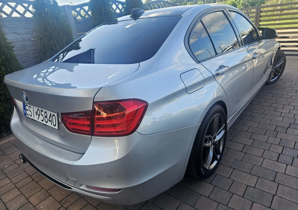 BMW Seria 3 cena 49900 przebieg: 250000, rok produkcji 2012 z Sieradz małe 106